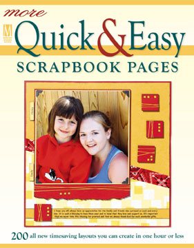 More Quick & Easy Scrapbook Pages cover