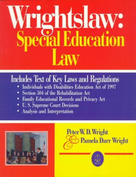 Wrightslaw: Special Education Law cover