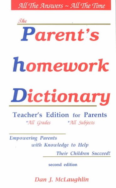 Parent's Homework Dictionary cover