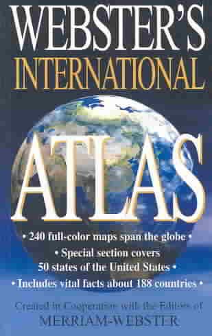Webster's International Atlas cover