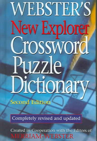 Webster's New Explorer Crossword Puzzle Dictionary cover