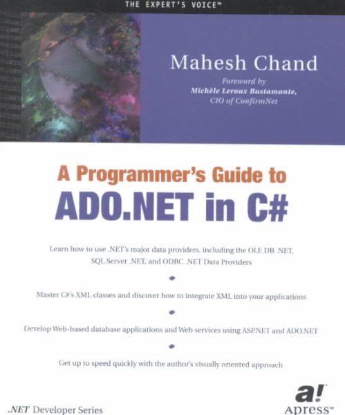 A Programmer's Guide to ADO .NET in C# cover