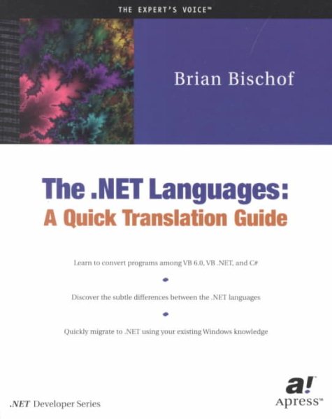 The .NET Languages: A Quick Translation Guide cover