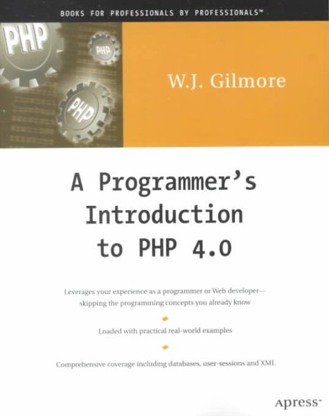 A Programmer's Introduction to PHP 4.0 cover