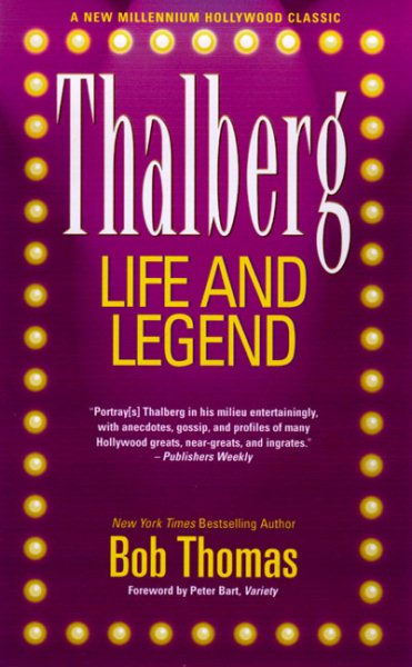 Thalberg: Life and Legend cover