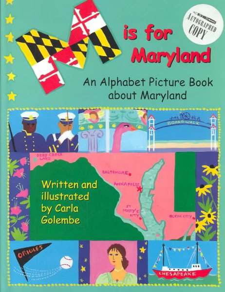 M Is for Maryland: An Alphabet Book About Maryland cover