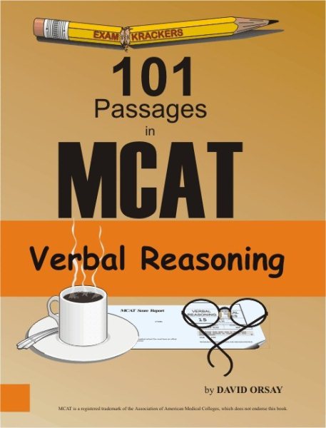 Examkrackers 101 Passages in MCAT Verbal Reasoning cover