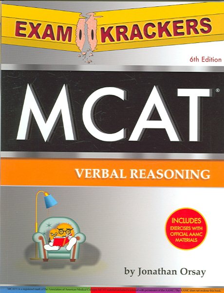 ExamKrackers MCAT Verbal Reasoning (Examkrackers) cover