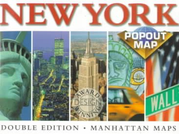 New York Popout Map: Double Edition, Manhattan Maps (USA PopOut Maps) cover