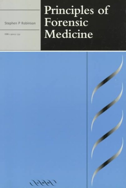 Principles of Forensic Medicine (Greenwich Medical Media) cover