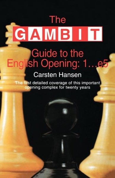 The Gambit Guide to the English Opening: 1...e5 cover