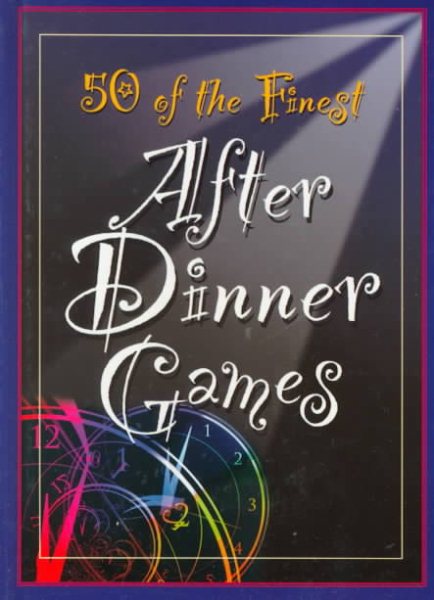 50 Of the Finest After Dinner Games cover