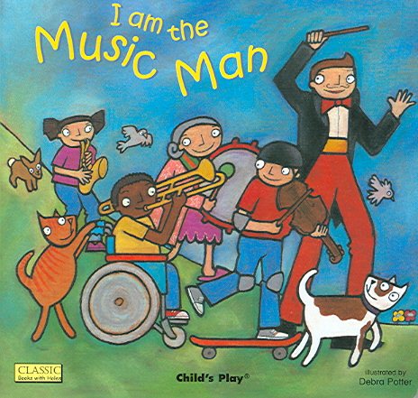 The Music Man (Classic Books with Holes Board Book) cover