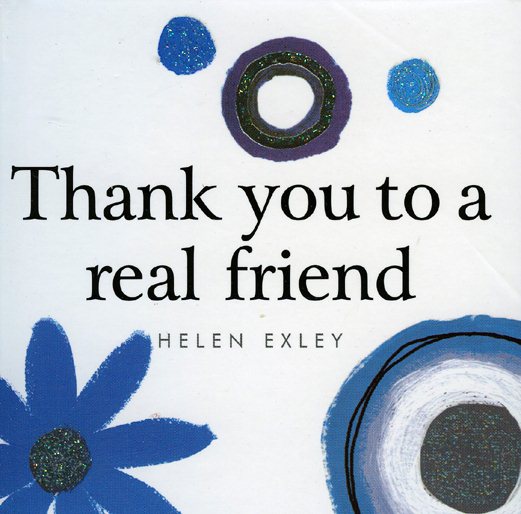 Thank You to A Real Friend (HE-30733) cover