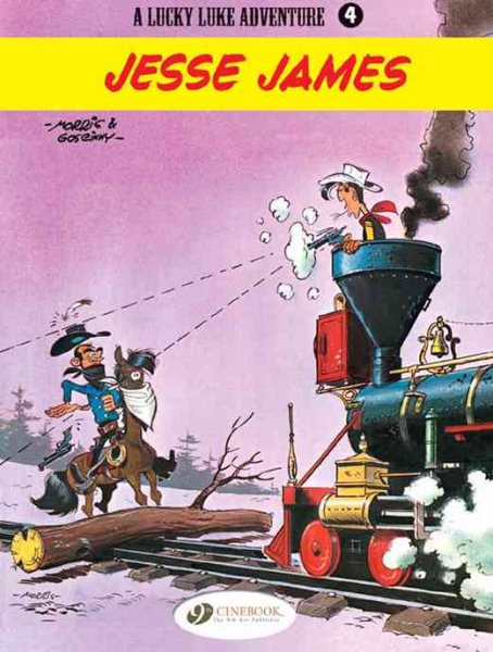 A Lucky Luke Adventure : Jesse James (Lucky Luke) cover