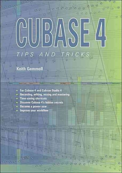 Cubase 4 Tips and Tricks cover