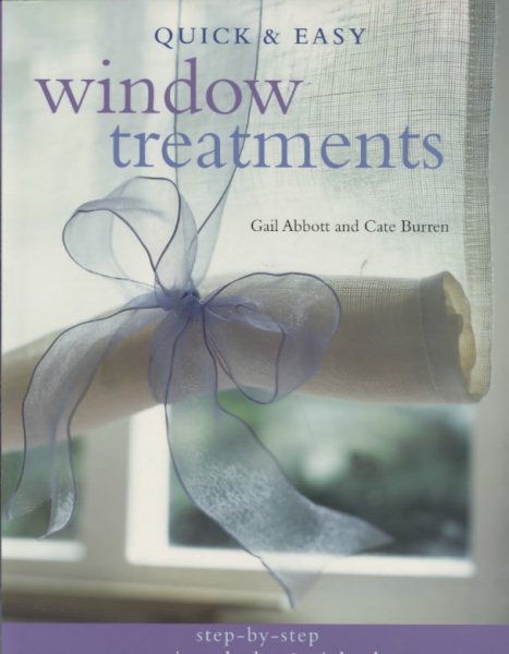 Quick & Easy Window Treatments (Quick & Easy (Cico Books)) cover