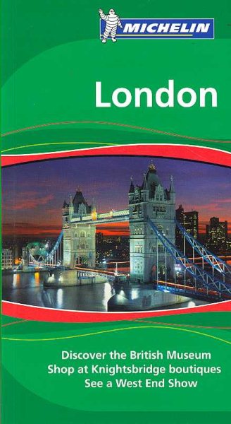 Michelin Green Guide London (Michelin Green Guides) cover