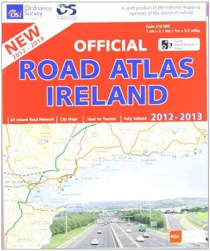 Official Road Atlas Ireland 2012-2013 cover