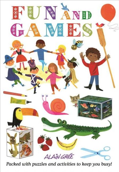 Fun and Games (Alain Grée Activity Book) cover