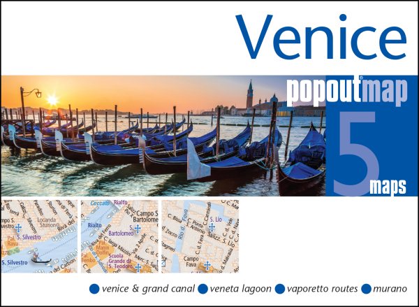 Venice PopOut Map: Handy, Pocket-sized, Pop-up Map for Venice (PopOut Maps)