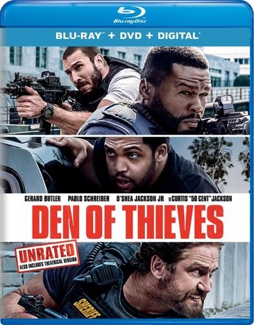 Den of Thieves [Blu-ray] cover