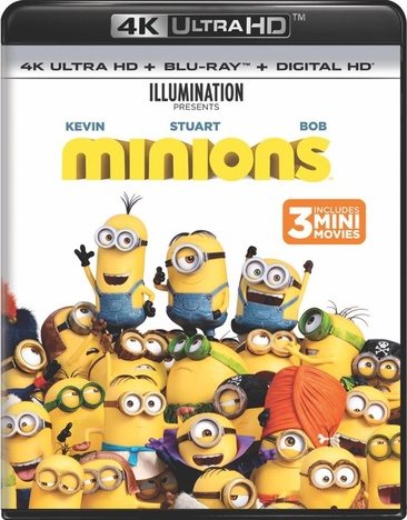 Minions [Blu-ray] cover