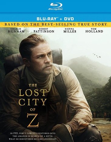 The Lost City of Z (Bluray+DVD combo) [Blu-ray] cover