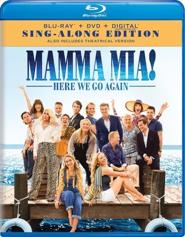 Mamma Mia! Here We Go Again [Blu-ray] cover