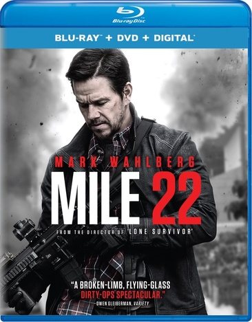 Mile 22 [Blu-ray] cover