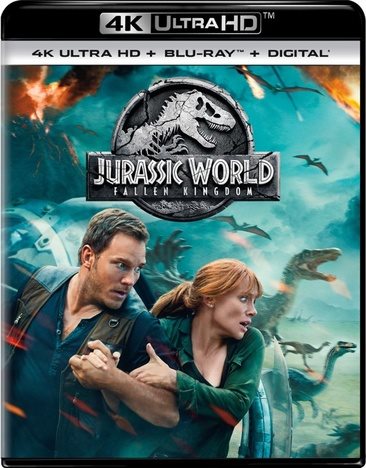 Jurassic World: Fallen Kingdom [Blu-ray] cover