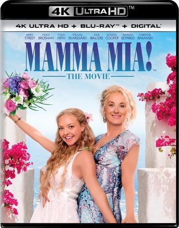 Mamma Mia! The Movie [Blu-ray] cover