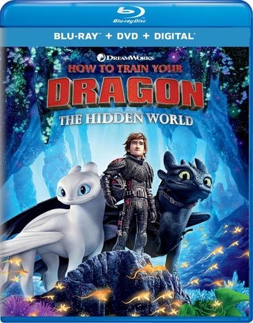 How to Train Your Dragon: The Hidden World [Blu-ray] cover
