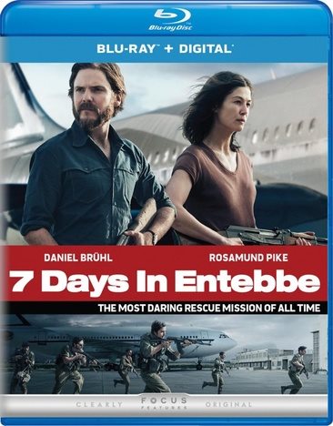 7 Days in Entebbe [Blu-ray] cover