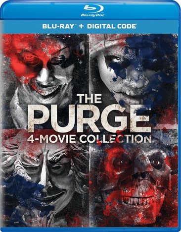 The Purge: 4-Movie Collection [Blu-ray] cover