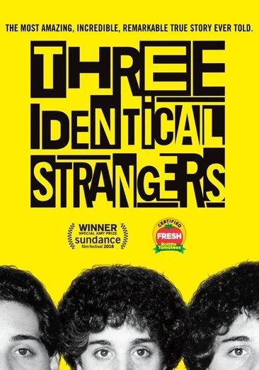 Three Identical Strangers [DVD] cover