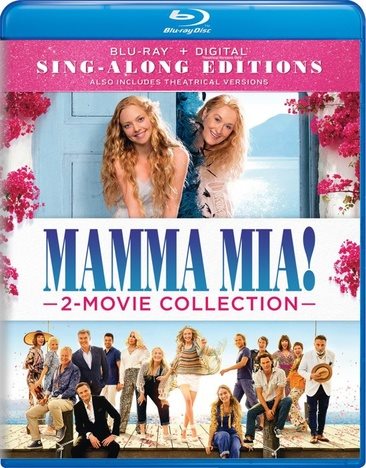 Mamma Mia! 2-Movie Collection [Blu-ray] cover