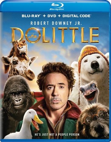 Dolittle [Blu-ray] cover