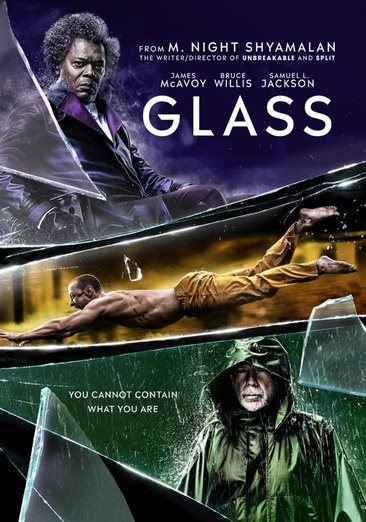 GLASS (2019) DVD cover