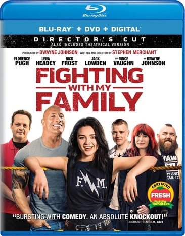Fighting with My Family [Blu-ray] cover