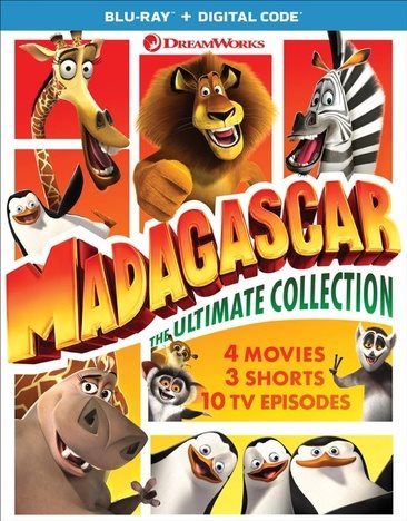 Madagascar: The Ultimate Collection [Blu-ray] cover