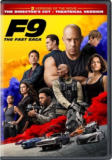 F9: The Fast Saga - Director's Cut [DVD] cover