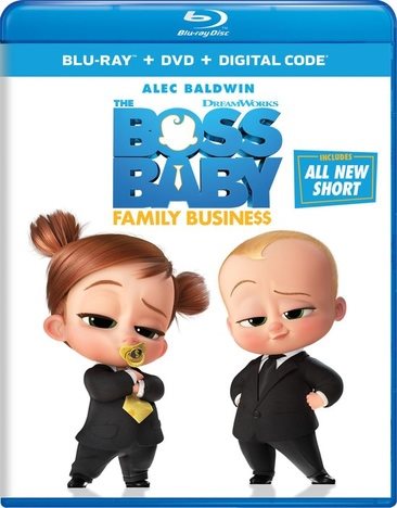 The Boss Baby: Family Business - Blu-ray + DVD + Digital cover