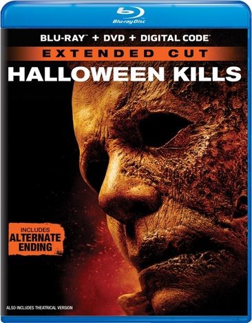 Halloween Kills - Extended Cut Blu-ray + DVD + Digital cover