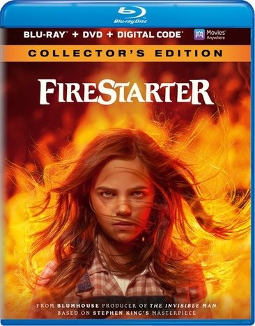 Firestarter (2022) - Collector's Edition Blu-ray + DVD + Digital cover