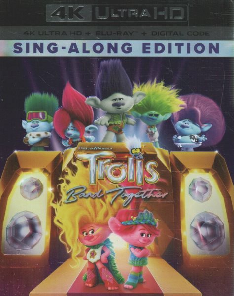 Trolls Band Together (4K Ultra HD + Blu-ray + Digital) [4K UHD] cover