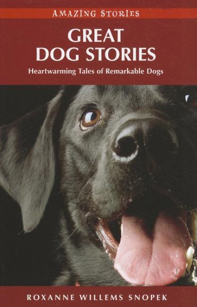 Great Dog Stories: Heartwarming Tales of Remarkable Dogs (Amazing Stories) cover