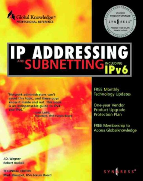 IP Addressing and Subnetting, Including IPv6 cover