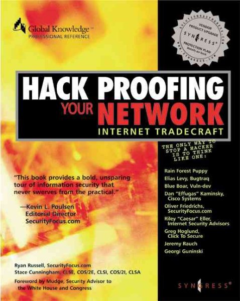 Hack Proofing Your Network: Internet Tradecraft cover