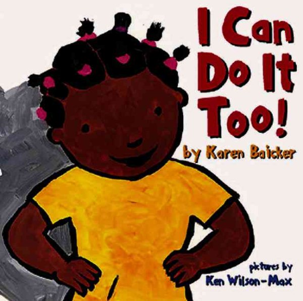 I Can Do It Too!: Handprint Books cover